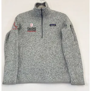 Patagonia‎ Worn Wear womens Jacket Full Zip Large Grey Hiking Outdoors Small thumbnail 1