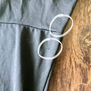 Nike Women's Mesh Stripe Black Athletic Training Pants thumbnail 7