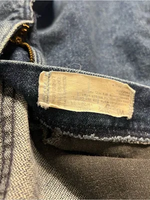 WRANGLER Silverlake Jeans Barebottom Blue Denim Dark Wash Size 19/20 VINTAGE thumbnail 10