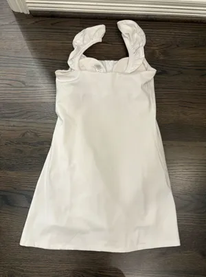 Yogalicious Lux White Athletic Dress thumbnail 1