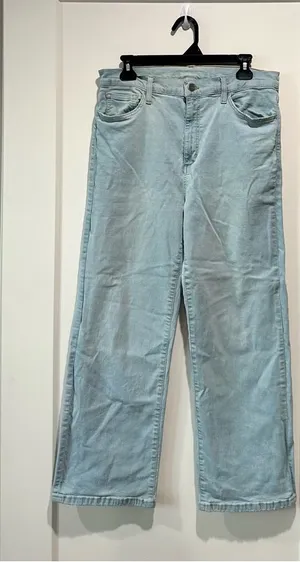 Joe’s Jeans Women’s Size 31 Light Wash High Rise Cropped Wide Leg Jeans thumbnail 1