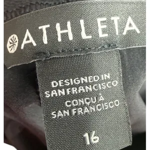 Athleta Brooklyn Heights High Rise Cargo Midi Skirt Black Size 16 Activewear thumbnail 3