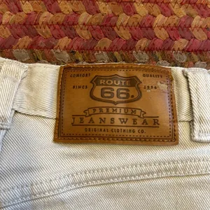 Vtg Tan Route 66 Stretch High Rise Slim Fit Jeans thumbnail 6