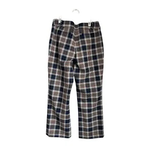Tory Burch Garrett Tartan Plaid Trousers Women's Size 8 Tailored‎ thumbnail 5