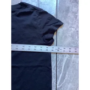 Quince NWOT Black Cotton Modal Crew Neck Swing Tee Shirt XS HFMCOL006 thumbnail 3