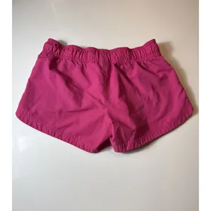 Nike Sportswear Women's Pink Woven Drawstring Shorts Size‎ M thumbnail 3