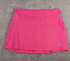Nike tour performance pink pleated golf Tennis skirt small thumbnail 1