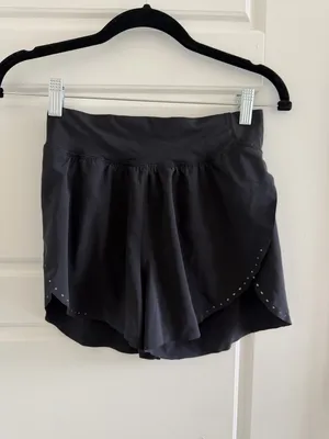 Lululemon Running Shorts Black Women's Athletic Shorts thumbnail 2