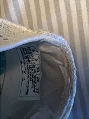 Skechers Sweet pea White Lace Memory Foam Slip-ons. thumbnail 7