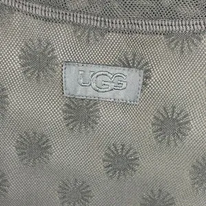 UGG Womens Green Floral Dot Mesh Crew Neck Long Sleeve Sweater Tee T-Shirt Top M thumbnail 4
