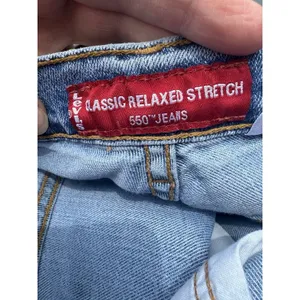 Y2K Women's Levi's 550 Medium‎ Wash Jeans Relaxed Fit Tapered Leg 16 MIS L 0603 thumbnail 12