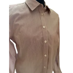 Banana Republic Tailored Fit Pinstripe Button Down Shirt Size 4 Stretch thumbnail 9