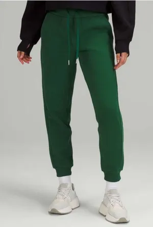 Lululemon Scuba High-Rise Jogger Everglade Green Sz 0 thumbnail 1