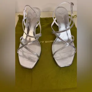 NIB Tory Burch MULTI-STRAP HEELED SANDAL sz9 thumbnail 2