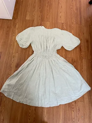 Madewell Sophie mint mini dress size XS nwt thumbnail 12