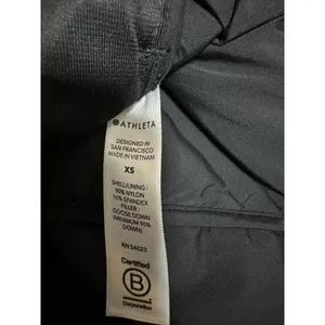 Athleta‎ Inlet Vest Goose Down Black Size XS Preppy Athleisure Athletic Puffer thumbnail 4