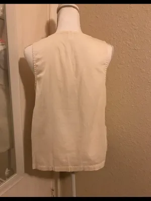 NWT Sleeveless Embroidered Split thumbnail 3