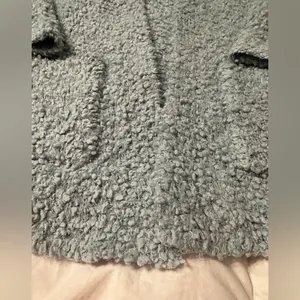 Pink Republic Textured Blue Open Front Cardigan - Size M thumbnail 5