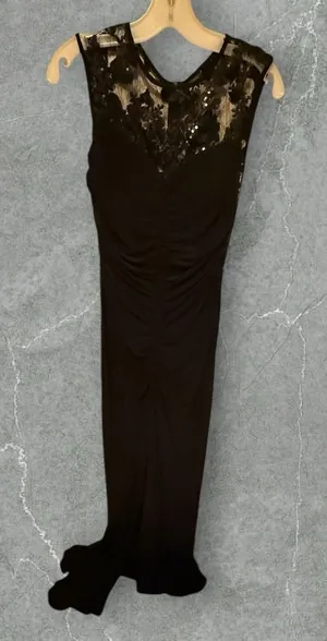 Windsor Long Black Formal Dress thumbnail 1