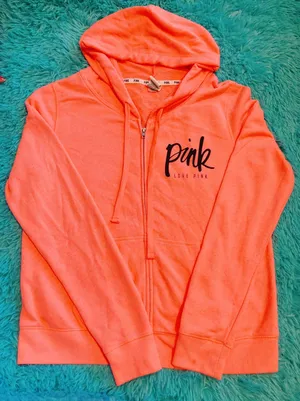 PINK Love Zip Up Hoodie thumbnail 1