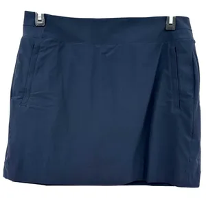 Athleta Size 14 Skort Short Skirt Dark Blue Tennis Golf Pickleball‎ Pockets thumbnail 1
