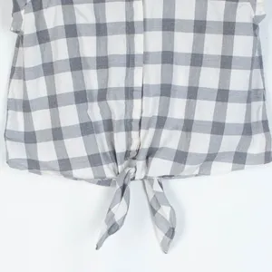 3 for $25‎ Zara Gingham Button Front Top Size Medium thumbnail 3