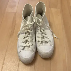 Converse White  Hightop Platforms thumbnail 5