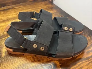 Sorel black sandals size 9 thumbnail 1