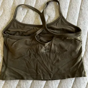 Beyond Yoga Olive Green Racerback Tank Top thumbnail 2