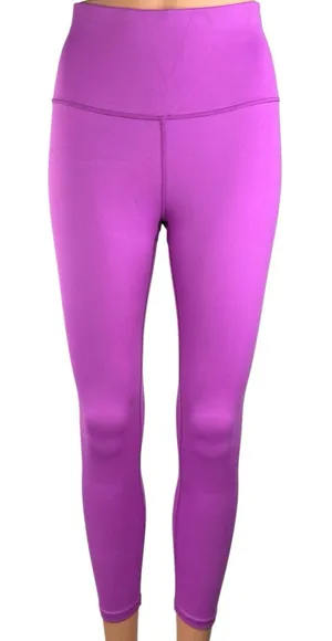 Terez Newyork Women's Purple Pull On High Rise Athletic Yoga Stretch Leggings S thumbnail 1