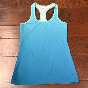 Champion ombré Blue Racerback workout tank thumbnail 1