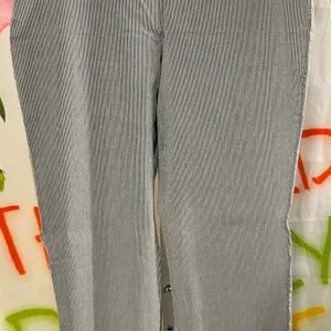 Elie Tahari S145. grey striped trousers thumbnail 1