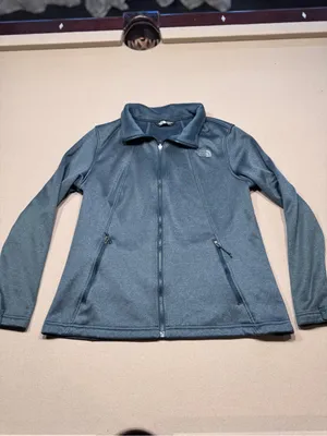 The North Face Women's Skyline Full-Zip Fleece Jacket in Dark Slate Green thumbnail 2