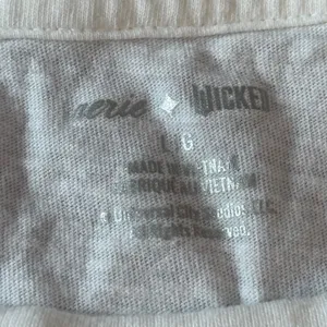 Aerie x Wicked So Popular Graphic T-Shirt White Cotton Large Glinda Broadway thumbnail 5