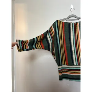 White Birch striped batwing‎ Sweater size M thumbnail 3
