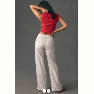 Anthropologie Pilcro Vintage Column High-Rise Wide-Leg Jeans thumbnail 3