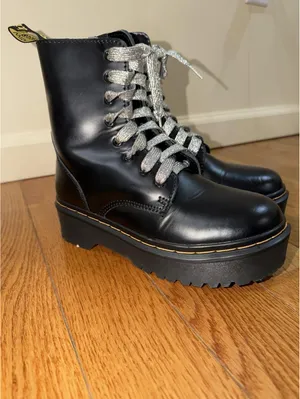 Size US 8 Dr. Martens Women's Molly Platform Boot, Black, (EU 39 / UK 6 ) thumbnail 4
