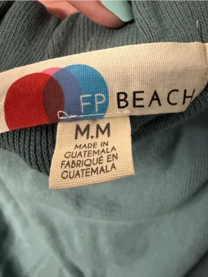 FP Beach Free People Seafoam Green Circle Skirt Flowy Casual Pull On Medium thumbnail 3