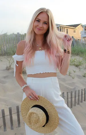 Showpo White Crop Puff Sleeve Top thumbnail 3