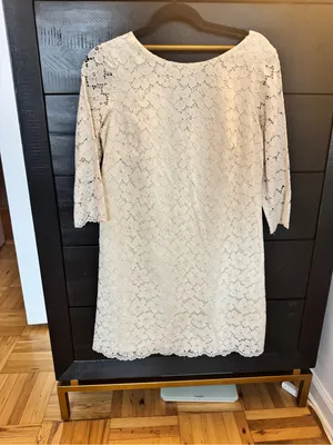 Revolve Shoshanna Lace Constance Shift Dress in Ivory 8 Bridal Shower Brunch thumbnail 2