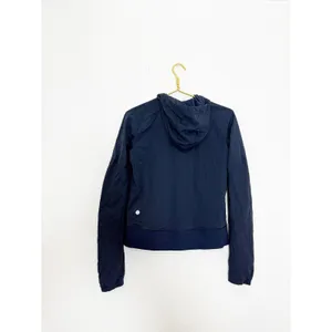 Lululemon Street To Studio Jacket Size 6 Navy Lightweight Hoodie Zip Up thumbnail 12