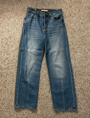 Levi's Ribcage Straight Jeans thumbnail 1