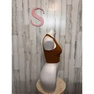 Brown crop top size small Brown thumbnail 3