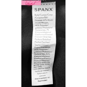 Spanx AirEssentials Bermuda Shorts Very Black High-Rise Waist Tie-Waist Belted S thumbnail 10