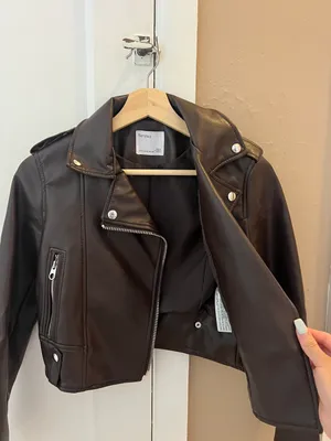 Bershka Leather Jacket thumbnail 3