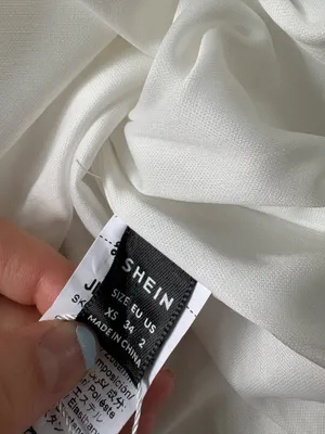SheIn White Square Neck Fit and Flare Dress thumbnail 7