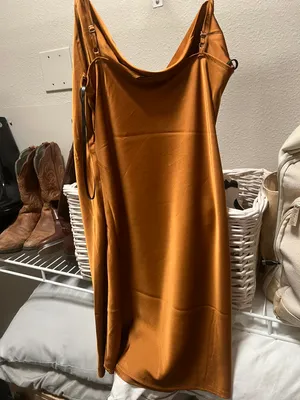 Forever 21 Brown/orange Dress thumbnail 2