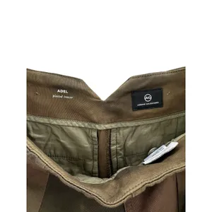 AG Adriano Goldschmied Adel Trousers 27 NWT‎ Barrel Leg Pleated Cropped Utility thumbnail 9