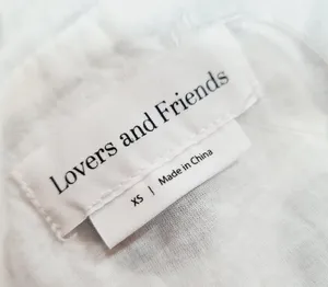Lovers and Friends Andy Mini Dress in Black & White XS thumbnail 10
