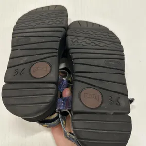 Camper Oruga Up Platform Sandal Womens Size 6 36 Multicolor Tie Dye Strappy thumbnail 9